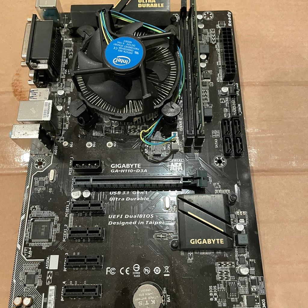 Motherboard, CPU and Ram for mining in CR9 Croydon für 50,00 £ zum