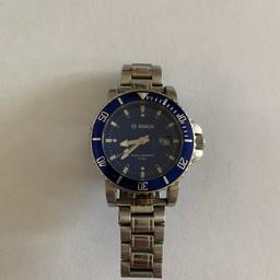 Verkauft wird eine Herren Armbanduhr der Marke Bosch!
- Mit Datumsanzeige
- Gebraucht

Preis exkl. Versand!