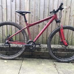 Carrera Sulcatta Mountain Bike
18” Frame
29 Wheels
Good condition
Disc Brakes
Front Suspension 
Rides well 

Any questions please ask

(WILL BUY & PART EXCHANGE FOR CARRERA, VOODOO, CUBE, BOARDMAN, SPECIALIZED, CLAUD BUTLER, GT, GIANT, PINNACLE ETC)