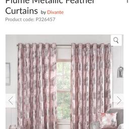 MUST GO!
Used in brilliant condition
168cm width x 183cm drop curtains 