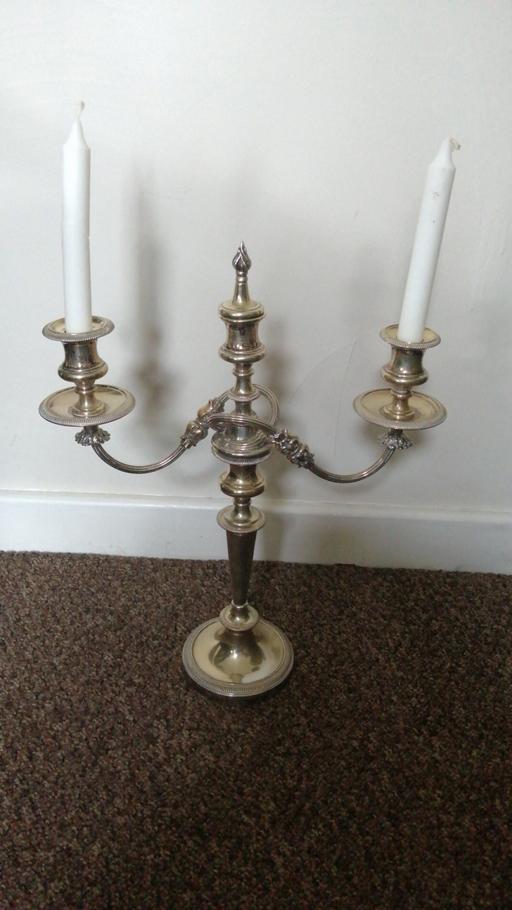 Buy & Sell West Midlands Wolverhampton - Photos for pair.candelabrum very heavy 