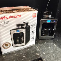 Morphy Richards 162100 Evoke Grind & Brew Bean to Cup Coffee Machine 600 Watt.

Used maximum 10 times! Like new. only 2 months old.