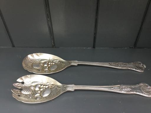 Buy & Sell Suffolk East Suffolk - Photos for Vintage Kings Pattern Fruit/Salad Servers