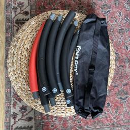 COLLECTION ONLY FROM N1 2HX (Near Angel/Essex Road)

For sale - 1 x PROIRON Weighted Hula Hoop for Exercise
Condition: Used - Very Good.
Only use twice. All parts included. Bag zip is broken but could very likely be fixed.

Bought from Amazon in August 2020 for £26

Item description: PROIRON Hula Hoop Weighted Fitness Exercise Hula Hoops for Adults Children Beginners Foam Padded 1.2kg/1.8kg 73-98cm Wide Sports Detachable Hula Hoop

Also for sale on my page: fitbit sense, exercise bike