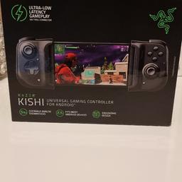 Hi I'm selling the Razer Kishi, brand new with seal still on.

Contact me on: 07456650578

Collection or delivery available (delivery excluded in price)

£45