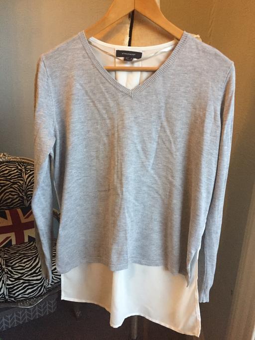 Buy & Sell West Yorkshire Kirklees - Photos for PRIMARK GREY & CREAM JUMPER UK 14