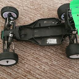 mad rat rc car roller with a brand new un glued wheels with lot of spare parts