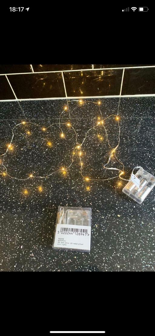 Buy & Sell Derbyshire North East Derbyshire - Photos for LED battery string lights