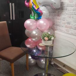 unicorn balloon only used 2 hours