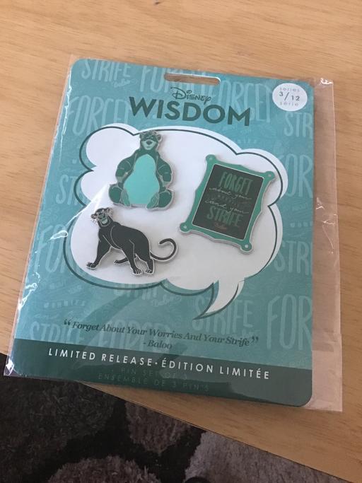 Buy & Sell West Midlands Birmingham - Photos for Disney Wisdom Jungle book pin badges (March)