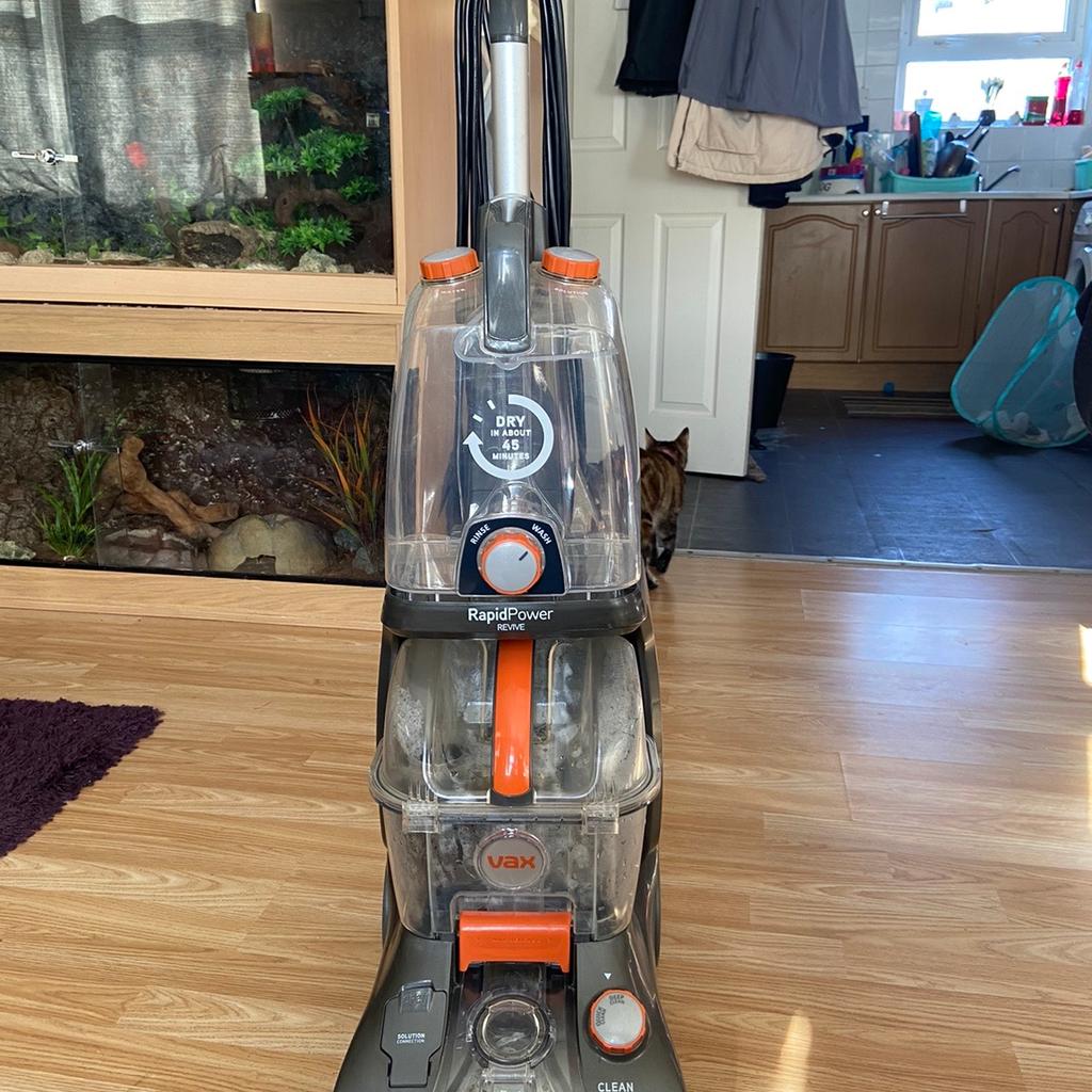Vax rapid power revive carpet cleaner in WN8 Lancashire for £60.00 for