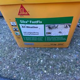 Colour grey 
All weather self setting paving jointing compound 
7kg sealed