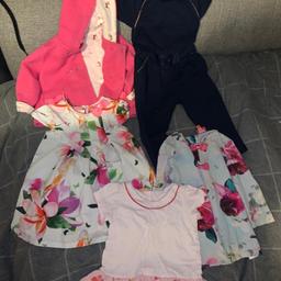 Ted Baker girl clothes 

9-12 months
12-18 months