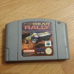 Ich verkaufe das Spiel topgear rally für den Nintendo 64