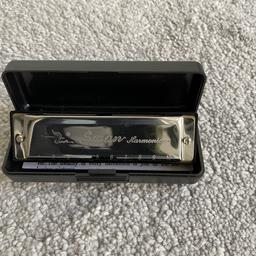 Swan Harmonica in the key of A

Item barely used but has been cleaned and disinfected for safety.

Collection preferred or buyer pays postage