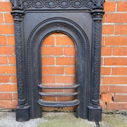 Original cast iron antique fireplace. Collection only