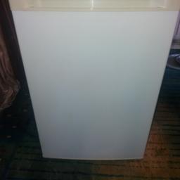 undercounter fridge used but fully working has a crack in 1 of the door shelves but it's still usable.