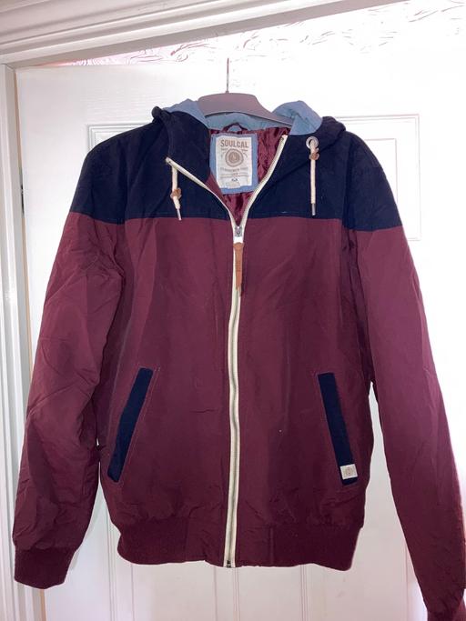 Buy & Sell West Midlands Sandwell - Photos for Soul Cal Jacket size large men’s burgundy