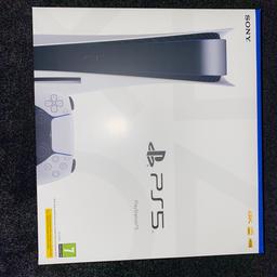 PlayStation 5
Brand New in original packaging
Proof of purchase available 
Open for collection and delivery (with charges)
Sold as seen