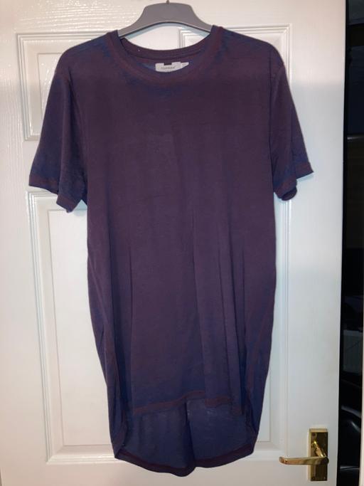 Buy & Sell West Midlands Sandwell - Photos for Top man tee shirt purple medium long length