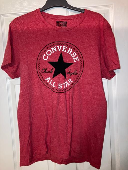 Buy & Sell West Midlands Sandwell - Photos for Converse All Stars Tee Shirt Red Medium