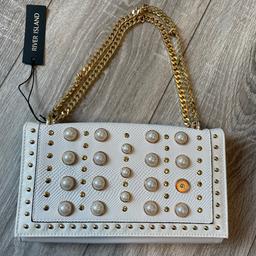 white river island chain clutch handbag
This is brand new with tags