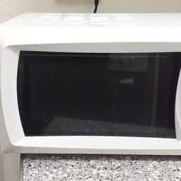 white microwave collect from peckham 