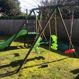 Little tikes swing and slide set
Two red swings are new
Buyer to collect
Item can be dismantled before collection but it’s too heavy for postage 