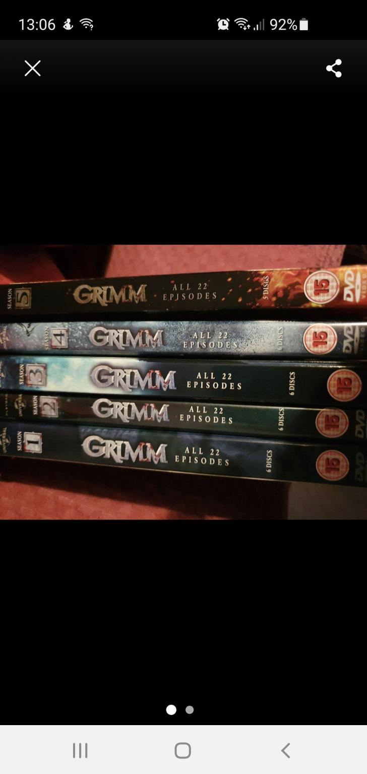 Grimm Dvd Collection Season 1 5 In N19 Islington Für £ 2500 Zum Verkauf Shpock At 