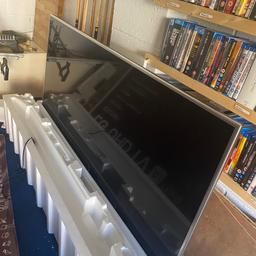 LG 607MAZV67085
65 inch 4K LED UHD TV, magic remote with pointer and stand. Harman Kardon upgraded stereo. Damaged screen but otherwise perfect working condition 
open to offers, Doncaster collection
