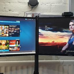 I have 2 of these for sale, fully working in great condition, selling as decided to jump to twin 27inch monitors instead.

1080p, HDMI and VGA Connections, Gaming Mode with AMD Freesync. comes with stands, power cables and original boxes, can be mounted. Currently £130 each in PC World.

£70 each or will do both for £130. let me know if you have any questions.