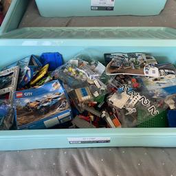 Over 7kg of Lego, some packs not even opened.
Can come with box and lid for extra £4