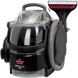 Bissell Spotclean Pro RRP £149.99
Comes with 3 attachments S,M and Large

Used about 3 times! Will include
1 x 1L pet stain & odour
1 x 1L spot & stain
1 x 1L oxygen boost
All new bottles

Collection only