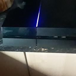 ps4 console with wires and pad works and plays but fan gets noisy and console  slows down after about an hour or maybe abit longer but will all ways work and bk turns on  grab a bargain £40 No offers