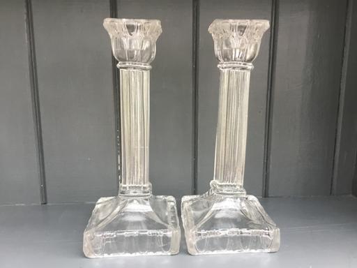 Buy & Sell Suffolk East Suffolk - Photos for Vintage Glass Candlesticks