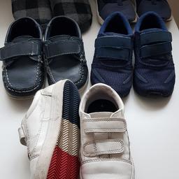 Size 8. Includes 2 pairs of NEXT and 1 pair of Adidas and a pair of slippers (small split in 1 side but very minor). All worn but with plenty of wear left. Smoke and Pet free home.