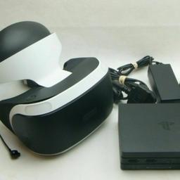 PS4 VR with connection box, wires with camera good condition only used a few times.