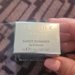 Trinny London Sheer Shimmer lip 2 cheek . colour (dido ) very shiny for your lips 💋  and cheeks.