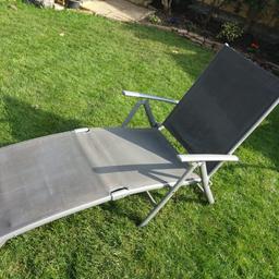 Two sun loungers barely used in good condition £10 each collection only