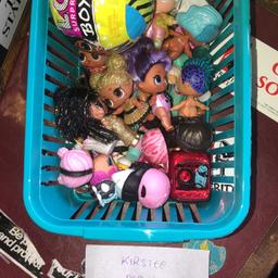 Various dolls, some complete so not. Some accessories and spare bodies etc.