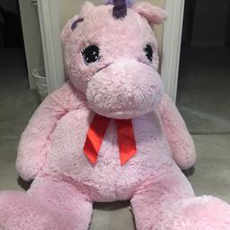 Big unicorn soft toy like new never used. From smoke and pet free home.