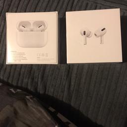 Brand new unopened AirPod pros
These are genuine apple AirPods I 
Have receipts.
Unopened and two available.

Purchased for my daughters but they just didn’t like them.