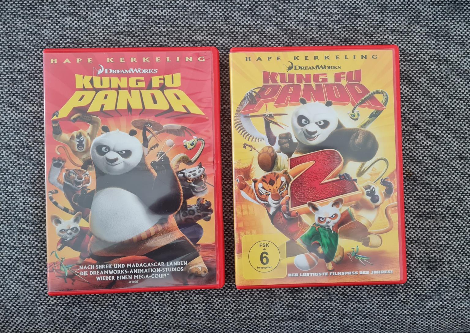 Kung Fu Panda 1 + 2 DvD in 75177 Pforzheim für 6,00 € zum Verkauf ...