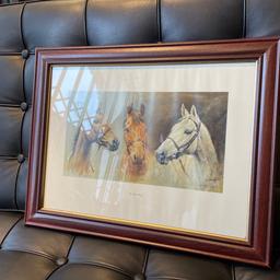 Clearance 

We Three Kings! Arkle! Red Rum! Desert Orchid! Framed! Picture! SL Crawford! In good condition 19” by 15”
Collection from WV5 9EY