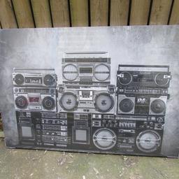 RETRO LARGE BOOMBOX ghetto blaster picture canvas 80 X 118 CM  

RETRO LARGE BOOMBOX ghetto blaster picture canvas 80 X 118 CM  

BRAND NEW , STILL SEALED 

LARGE CANVAS 

SIZE 80 CM X 118 CM 

RETRO 80S STEREO GHETTO BLASTERS 

ONLY ONE TO SELL 

ALL QUESTIONS ARE WELCOME
