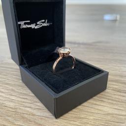 Rosé Gold Ring von Thomas Sabo 
Gr56