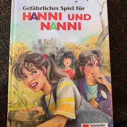 Ich verkaufe das Buch „Gefährliches Spiel für Hanni und Nanni“ von Enid Blyton. Es wurde nichts hineingeschrieben oder markiert.
Dies ist ein Privatverkauf, deshalb keine Garantie oder Rücknahme möglich.