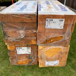 4 packs of kingspan k108 insulation. (Over 8m2 in total area)

Each pack covers over 2m2 of floor area and comprises 4 x insulation board, each measuring 1200l x 450w x 110d 

Selling all together ideally

Sensible offers considered

Collection only 

Price is for all 4 packs together