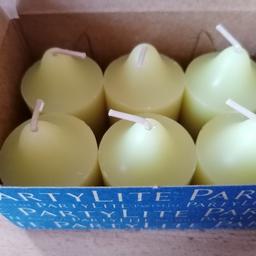 Verkaufe neue votiv Kerzen 6 Stück Duft Honigmelone