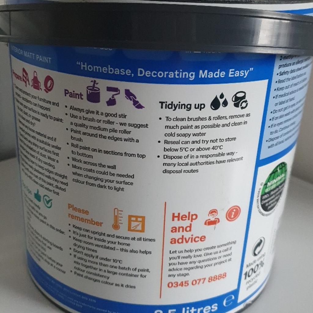 Black emulsion paint in BR1 London für £ 6,00 zum Verkauf Shpock AT